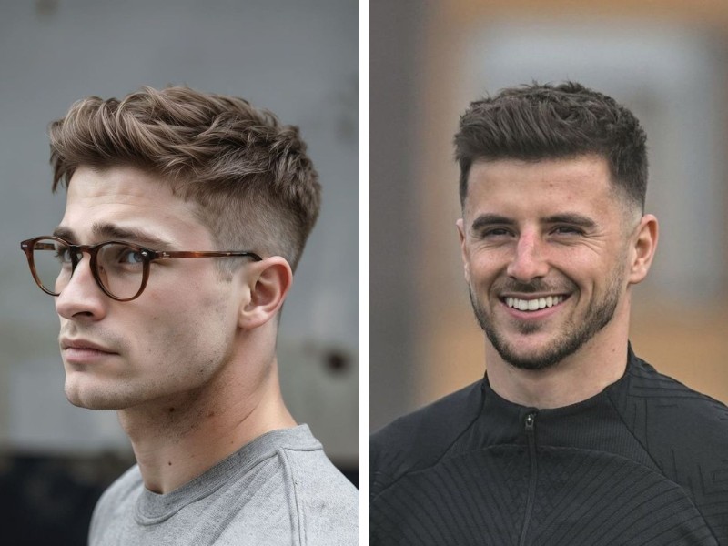 Kiểu tóc Short Quiff giúp bạn trẻ trung, năng động